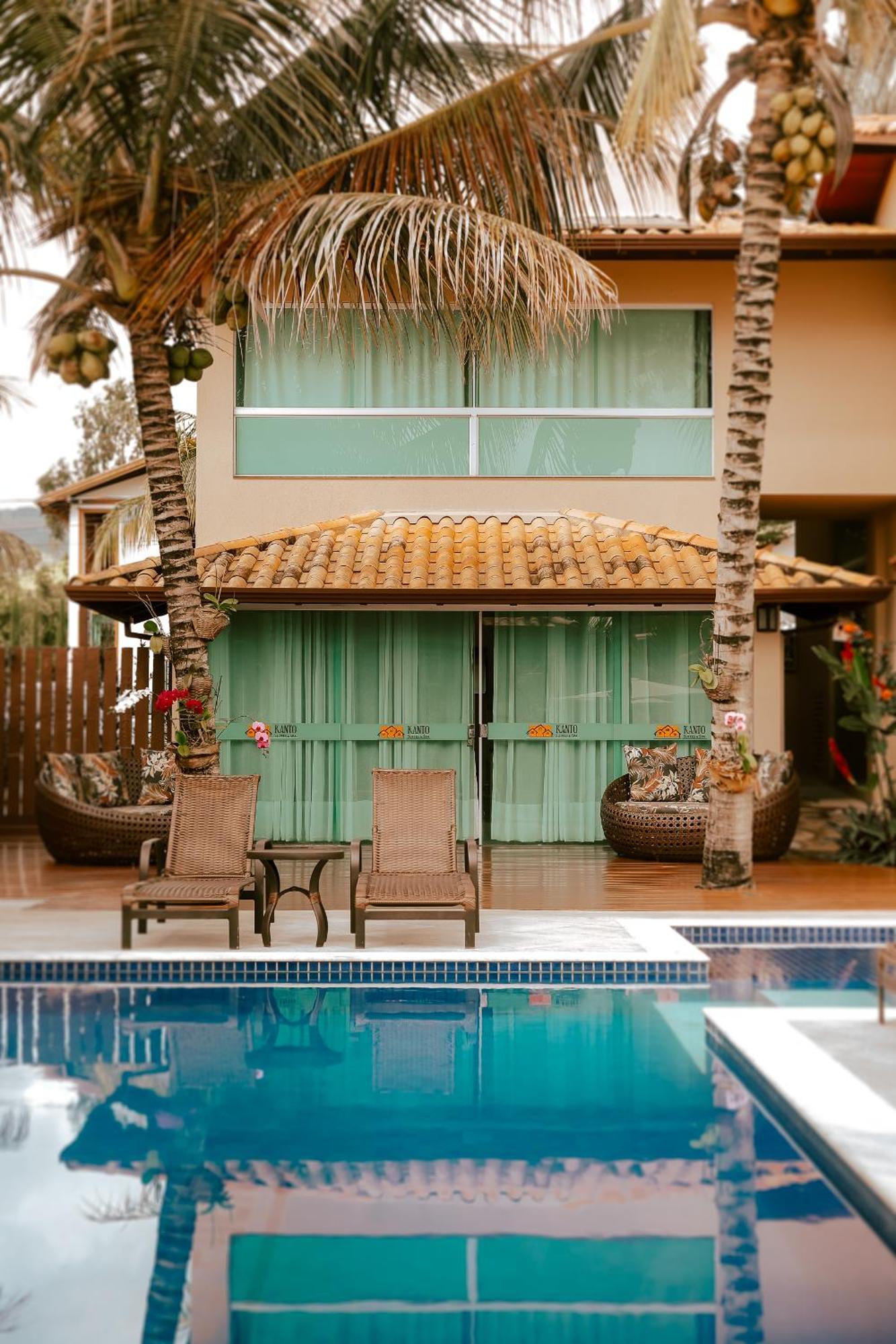 Pousada Kanto Suites & Spa กาปีตอลิโอ ภายนอก รูปภาพ