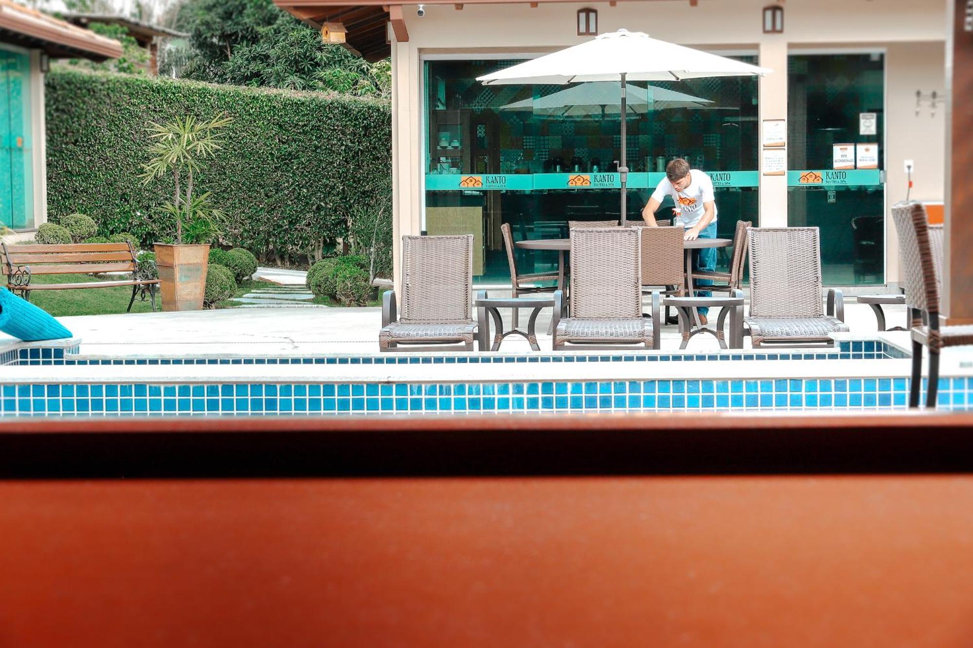 Pousada Kanto Suites & Spa กาปีตอลิโอ ภายนอก รูปภาพ